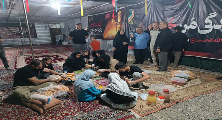 مواکب بنیاد بین‌المللی خیریّه آبشار عاطفه‌ها ویژه اربعین، مرداد ماه سال1404، مرزهای داخل کشور، عمود 794 و شهر کربلا