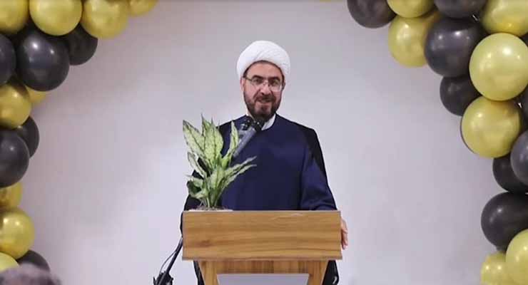 حجت الاسلام احمد صالحی، رییس مرکز ارتباطات مردمی ریاست جمهوری افتتاح مرکز مشارکتهای مردمی منطقه 6 مشهد اردیبهشت 1402