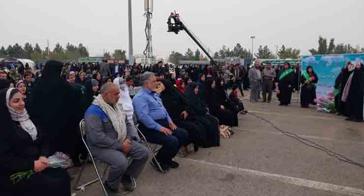  مواکب بنیاد مستقر در جمکران میلاد حضرت مهدی اسفند سال1401 حضور مدیر عامل در جمع زائران و خادمین