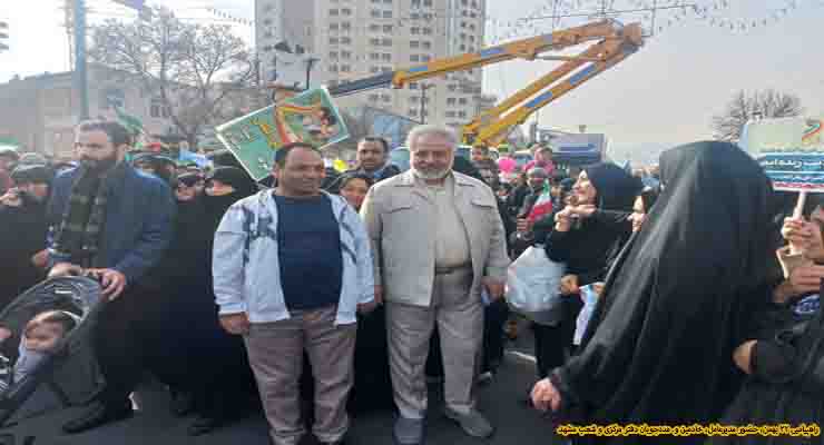 برگزاری جشن عید مبعث پیامبر مکرّم اسلام(ص) و شرکت در راهپیمایی 22 بهمن سال1402، حضور مدیرعامل، خادمین و مددجویان شعب سراسر ایران اسلامی