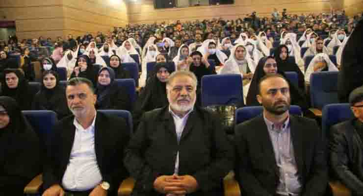 اهدا 110 جهیزیه به زوجین مازندران و آیین افتتاحیّه فروشگاه امور رفاهی بنیاد در ساری به مناسبت دهه کرامت و سفر هیئت دولت به مازندران، اردیبهشت ماه سال1403، با حضور مدیرعامل بنیاد بین‌المللی خیریّه آبشار عاطفه‌ها، رییس مرکز ارتباطات مردمی رییس جمهور دولت سیزدهم و مدیر امورشعب استان مازندران