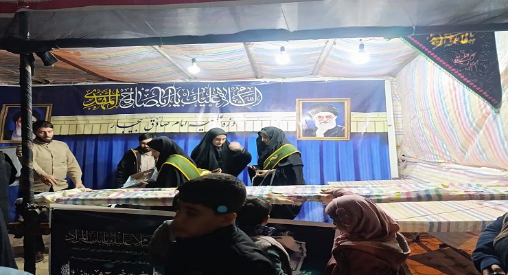 بنیاد بین‌المللی خیریه آبشار عاطفه‌ها، اردیبهشت ماه سال 1405، مراسم شهادت امام جواد (ع)، خدمات شعب سرتاسر کشور 
