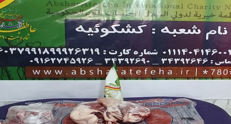 بنیاد بین‌المللی خیریه آبشار عاطفه‌ها، خرداد ماه سال 1405، عید قربان، خدمات شعب سرتاسر کشور
