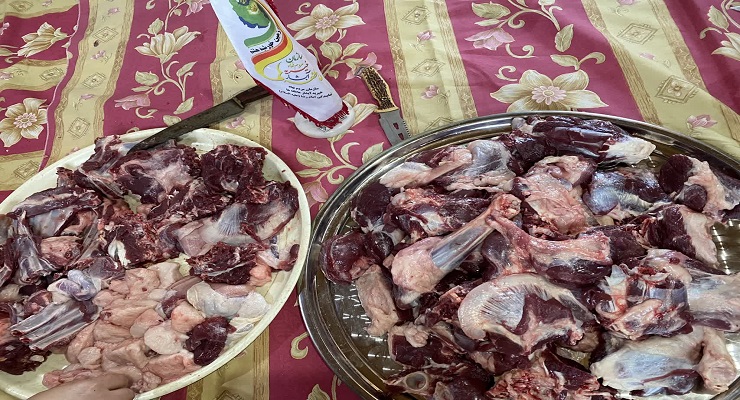 بنیاد بین‌المللی خیریه آبشار عاطفه‌ها، خرداد ماه سال 1405، عید قربان، خدمات شعب سرتاسر کشور