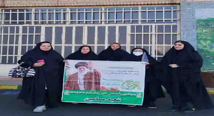 راهپیمایی حماسه 9 دی، حضر خادمین شعب بنیاد بین‌المللی خیریه آبشار عاطفه‌ها، دی ماه سال1403