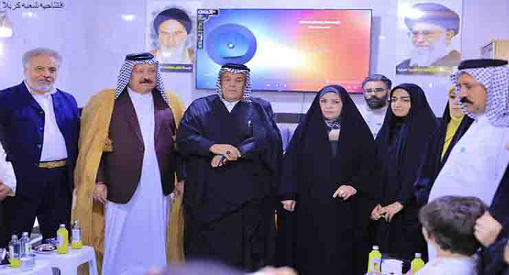 افتتاح دفتر کربلا با حضور مدیرعامل بنیاد بین‌المللی خیریه آبشار عاطفه‌ها و مسؤولین عراقی، فروردین ماه سال1403
