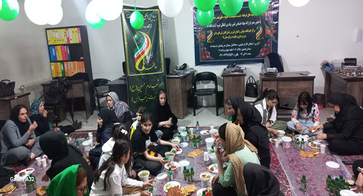  بنیاد بین‌المللی خیریه آبشار عاطفه‌ها، اسفند ماه سال1403، سفره افطاری و جشن 25امین سالگرد تأسیس ولادت باسرسعادت امام حسن مجتبی(ع) در شعب سراسر ایران