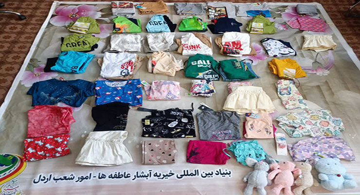 مواکب بنیاد بین‌المللی خیریّه آبشار عاطفه‌ها ویژه اربعین، مرداد ماه سال1404، مرزهای داخل کشور، عمود 794 و شهر کربلا