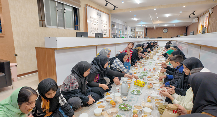  بنیاد بین‌المللی خیریه آبشار عاطفه‌ها، اسفند ماه سال1403، سفره افطاری و جشن 25امین سالگرد تأسیس ولادت باسرسعادت امام حسن مجتبی(ع) در شعب سراسر ایران