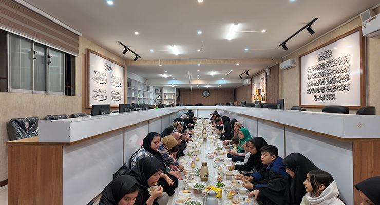  بنیاد بین‌المللی خیریه آبشار عاطفه‌ها، اسفند ماه سال1403، سفره افطاری و جشن 25امین سالگرد تأسیس ولادت باسرسعادت امام حسن مجتبی(ع) در شعب سراسر ایران