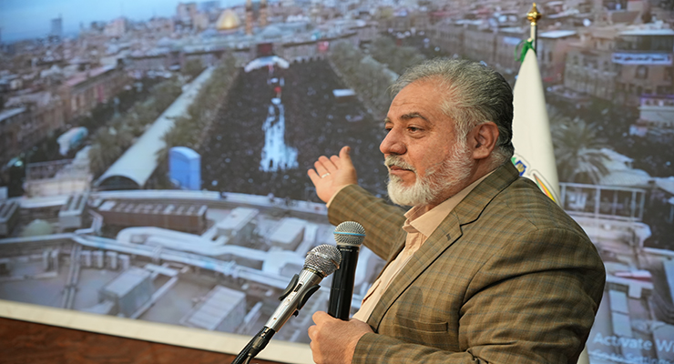 اولین همایش مدیران شعب سراسر کشور سال 1404 با حضور محمدجواد فولاد، مدیرعامل بنیاد بین‌المللی خیریه آبشار عاطفه‌ها، موضوع «تصمیم‌سازی، سرمایه‌گذاری برای تولید در راستای تحقق منویّات مقام معظم رهبری(دامه ظله برکاته)»، مشهد، مجتمع فرهنگی تربیتی امام رضا(ع)  