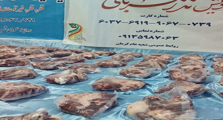 بنیاد بین‌المللی خیریه آبشار عاطفه‌ها، خرداد ماه سال 1405، عید قربان، خدمات شعب سرتاسر کشور