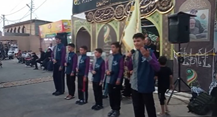 مواکب بنیاد بین‌المللی خیریّه آبشار عاطفه‌ها ویژه اربعین، مرداد ماه سال1404، مرزهای داخل کشور، عمود 794 و شهر کربلا