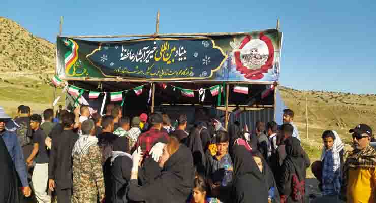 برپایی 6موکب بنیاد آبشار عاطفه‌ها در ارتفاعات بازی دراز سرپل ذهاب استان کرمانشاه یادوراه شهدا بازی دراز با پشتیبانی قرارگاه محرومیت‌زدایی مرکزی و همکاری شعب کرمانشاه، ایلام، قزوین، تهران، زنجان 14 و 15 اردیبهشت سال 1402