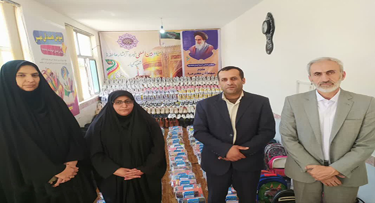 شهریور و مهرماه ماه سال1404، رزمایش اهداء و توزیع بسته‌های لوازم التحریر بین دانش آموزان مهرجو تحت حمایت شعب سراسر کشور، بنیاد بین المللی خیریه آبشار عاطفه‌ها