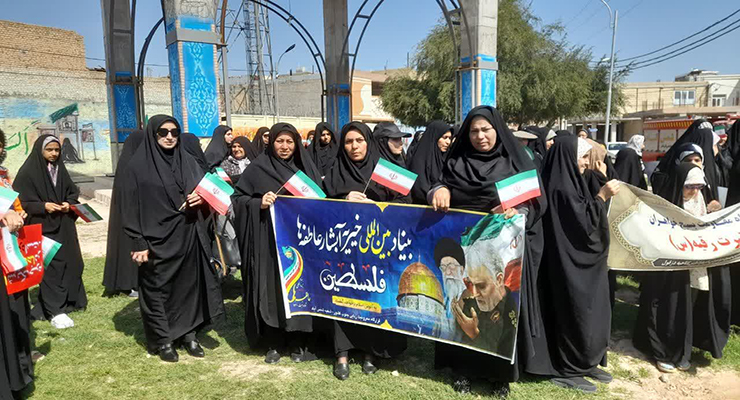 شعب بنیاد بین‌المللی خیریه آبشار عاطفه‌ها در سراسر کشور، مراسم شبهای قدر و احیاء ، عزاداری شهادت امام علی(ع) و راهپیمایی روز قدس، اسفند ماه سال1403 و فروردین ماه سال1404