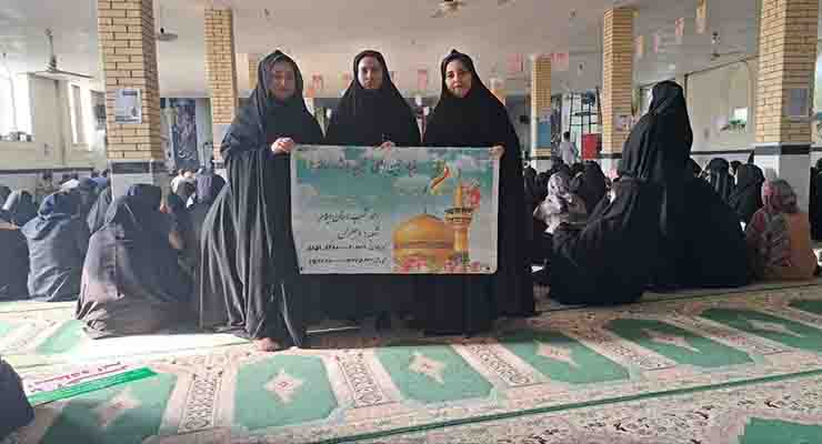 راهپیمایی حماسه 9 دی، حضر خادمین شعب بنیاد بین‌المللی خیریه آبشار عاطفه‌ها، دی ماه سال1403