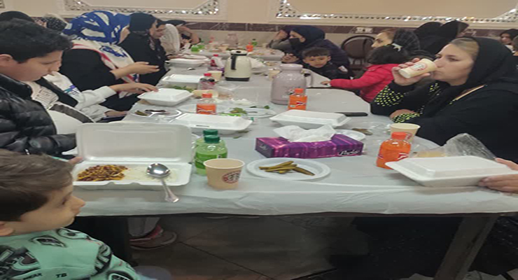  بنیاد بین‌المللی خیریه آبشار عاطفه‌ها، اسفند ماه سال1403، سفره افطاری و جشن 25امین سالگرد تأسیس ولادت باسرسعادت امام حسن مجتبی(ع) در شعب سراسر ایران