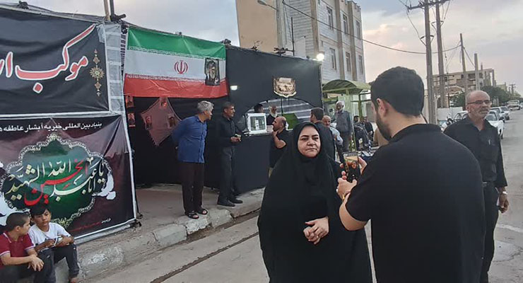 مواکب بنیاد بین‌المللی خیریّه آبشار عاطفه‌ها ویژه اربعین، مرداد ماه سال1404، مرزهای داخل کشور، عمود 794 و شهر کربلا